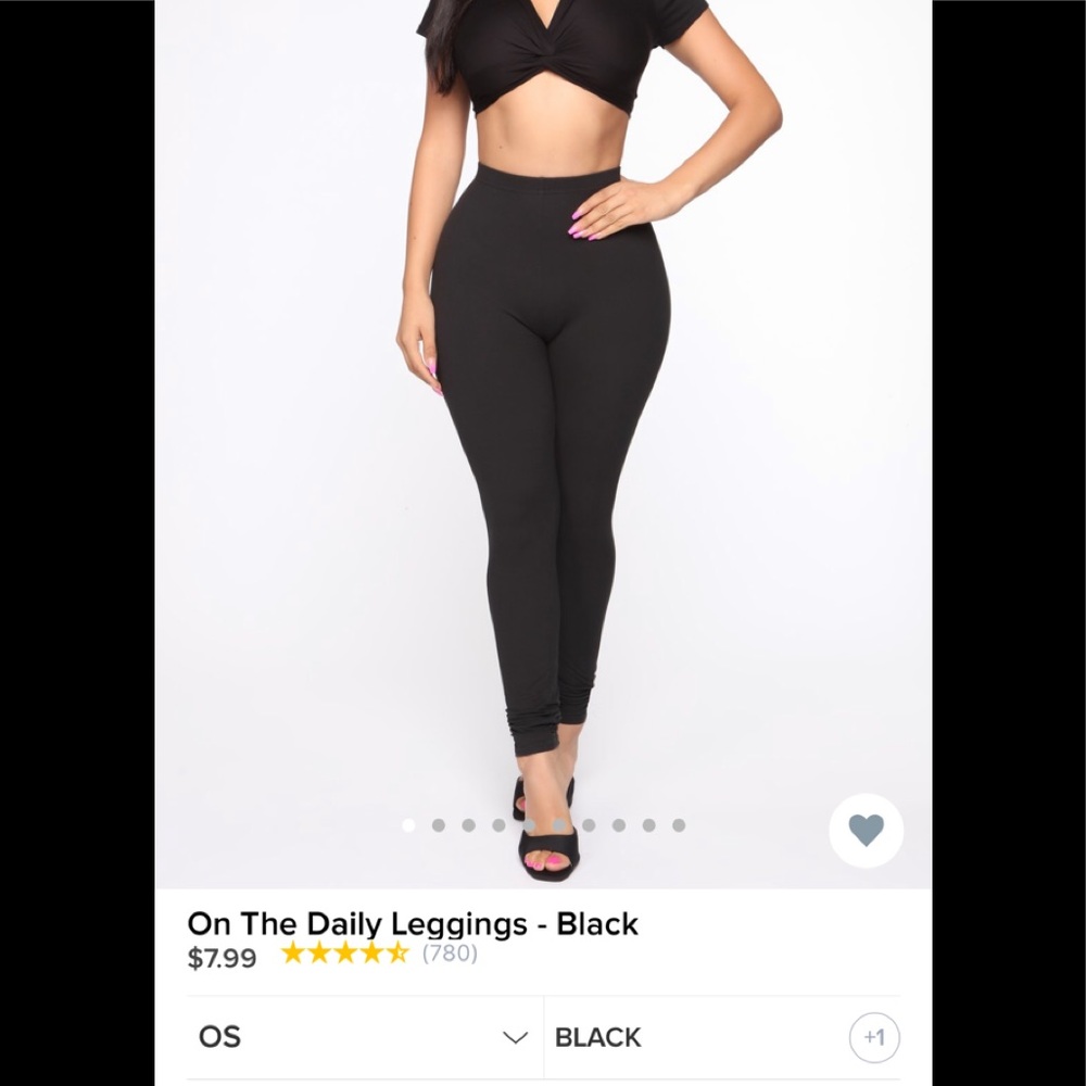 Fashion Nova On The Daily Leggings ❤️